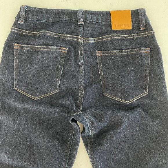 DU/ER 5 Pocket Denim Style #WFLK3202 DWash MRise Slim Jeans Blue Sz 25 x 31 - Picture 5 of 15